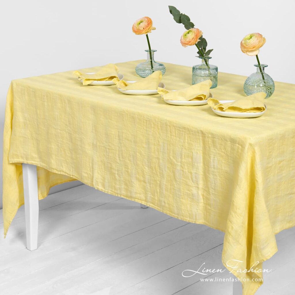 PORTO Nappe jaune 2 PORTO Nappe jaune – Image 2
