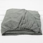 DOVI Drap-housse gris vert