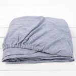 DOVI Drap-housse gris bleu
