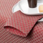 TONY Serviette de table rouge