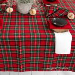 SCARLET Serviette de table rouge