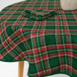 SCARLET Nappe ronde/ovale verte