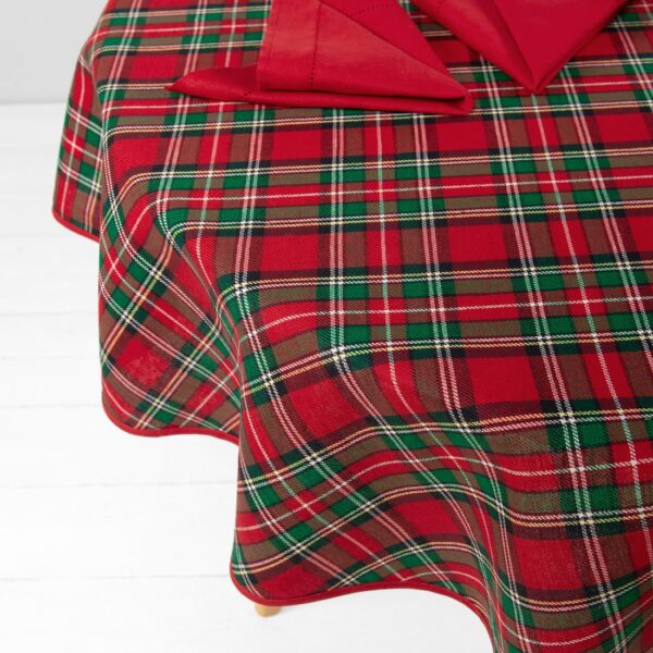 SCARLET Nappe ronde/ovale rouge – Image 7