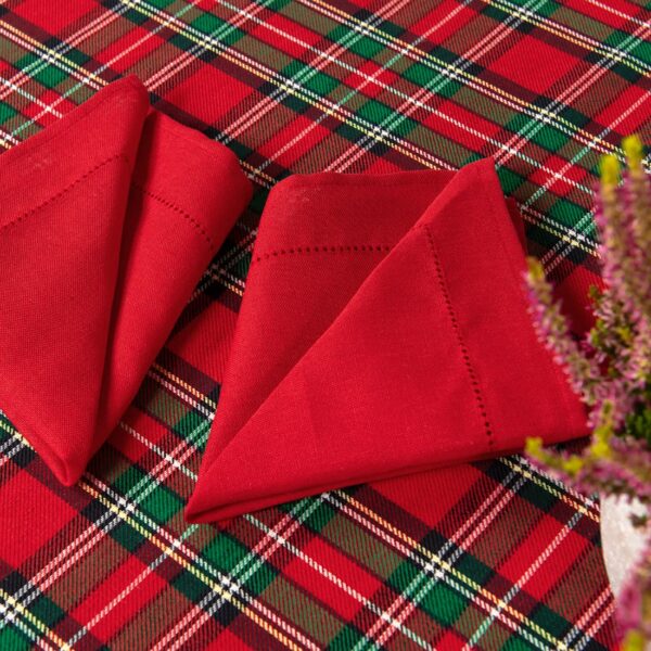 SCARLET Nappe ronde/ovale rouge – Image 6