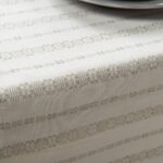 ORNA Chemin de table blanc