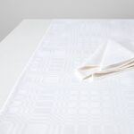 CAMPO Chemin de table blanc