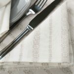 ORNA Serviette de table blanche