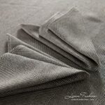 MINERAL Serviette de table gris