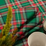 SCARLET Serviette de table vert