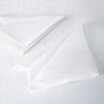 CAMPO Serviette de table blanche