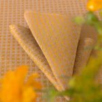TONY Serviette de table jaune
