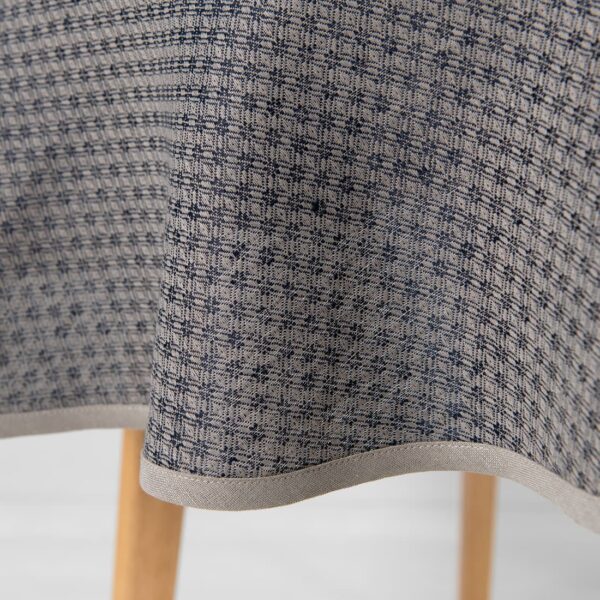 TONY Nappe ronde/ovale bleue – Image 4