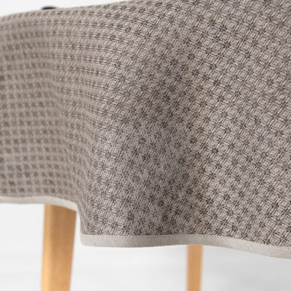 TONY Nappe ronde/ovale marron – Image 3