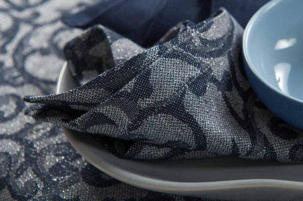 ATLANTA Serviette de table bleue – Image 2