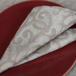 ATLANTA Serviette de table beige