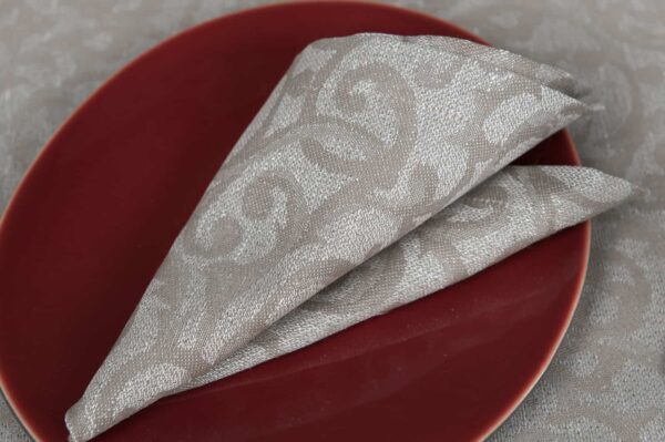 ATLANTA Serviette de table beige