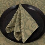 ATLANTA Serviette de table olive