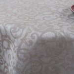 ATLANTA Nappe ronde/ovale beige
