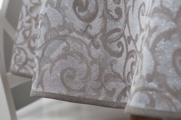 ATLANTA Nappe ronde/ovale beige – Image 2