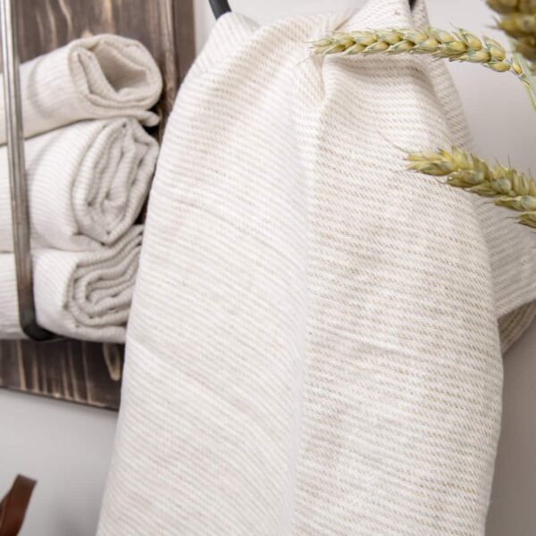 MARGO Drap de bain blanc – Image 2