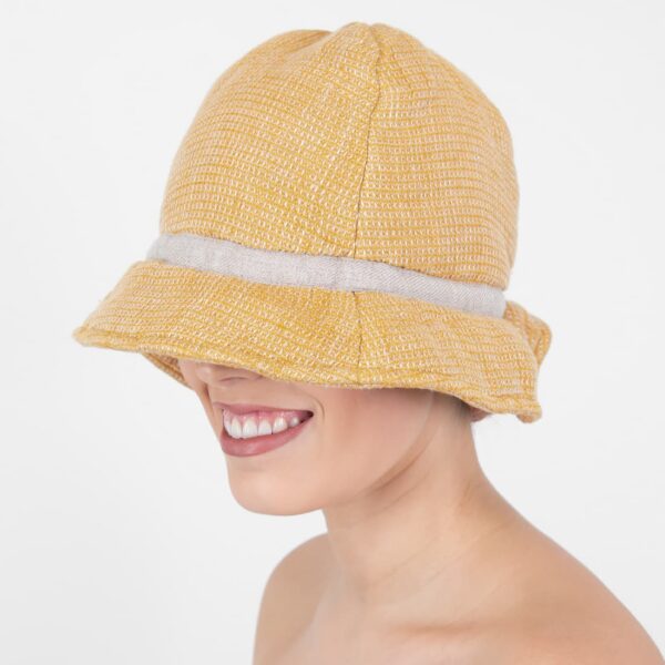PURO Chapeau de sauna jaune