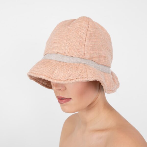 PURO Chapeau de sauna marron poudré