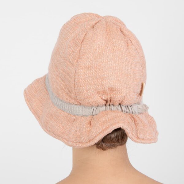PURO Chapeau de sauna marron poudré – Image 2