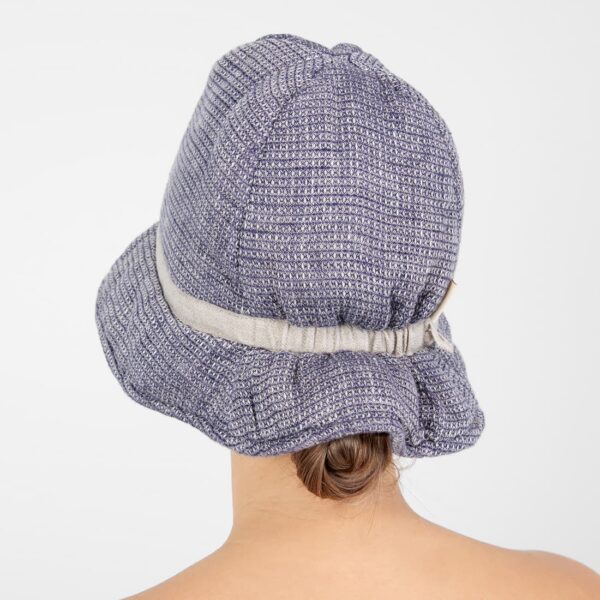 PURO Chapeau de sauna bleu – Image 2