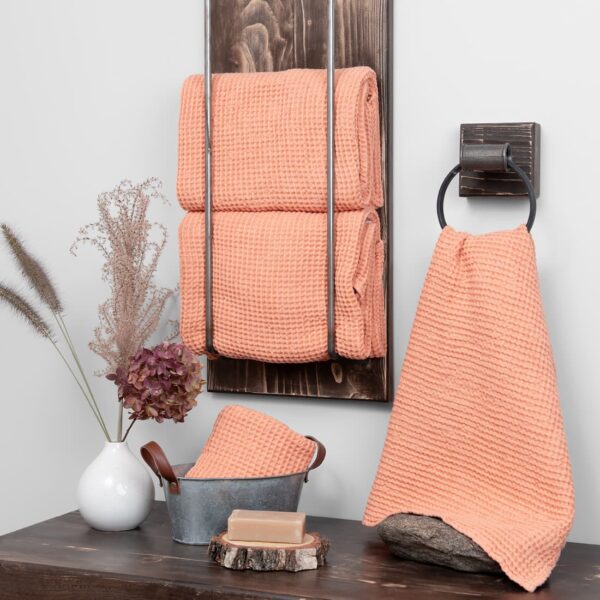 BINGO Drap de bain pêche