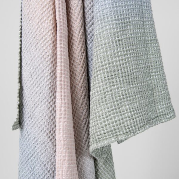 VITO Drap de bain gris rose – Image 4