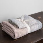 VITO Drap de bain gris rose