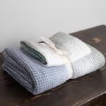 VITO Drap de bain bleu vert