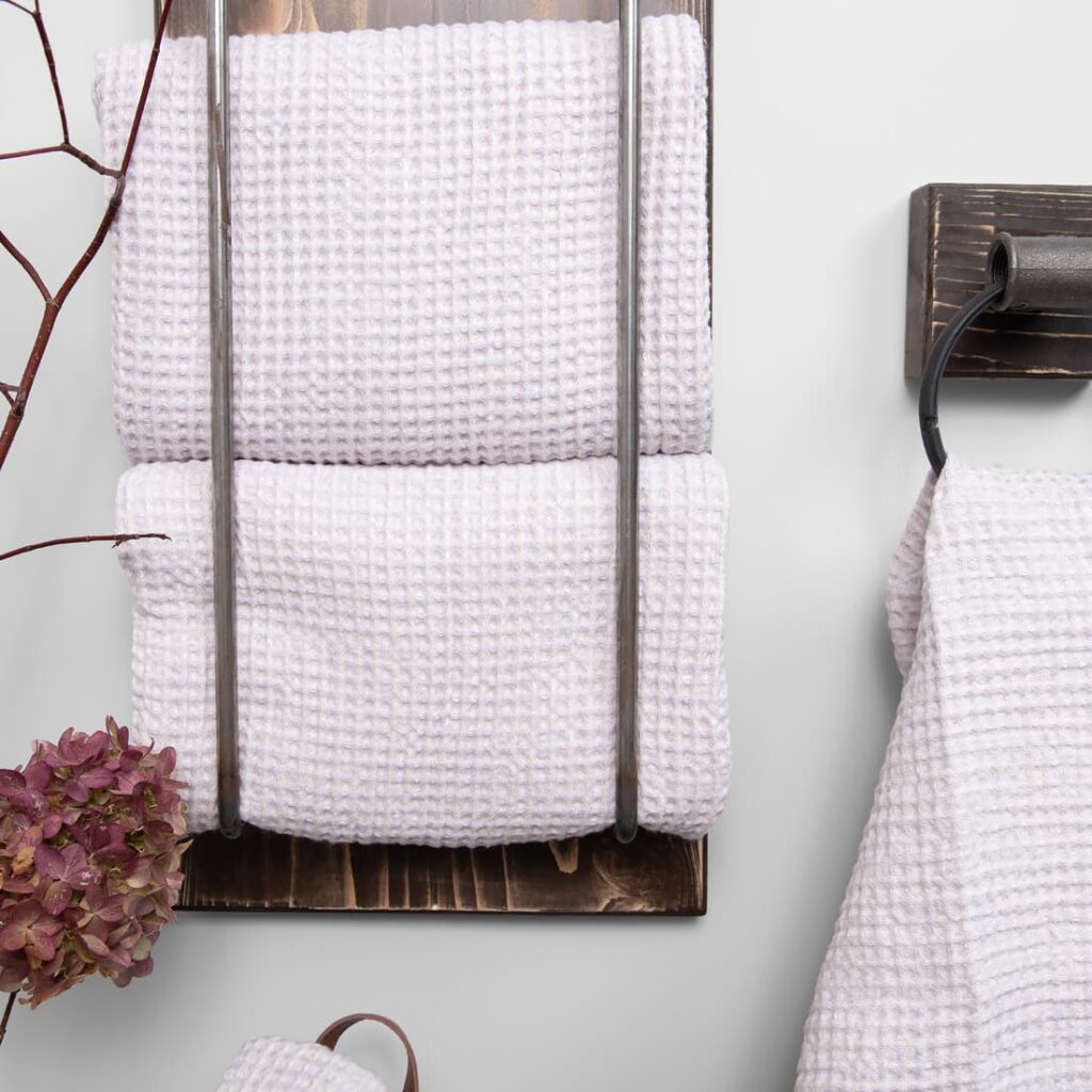BINGO Drap de bain lilas clair 3 BINGO Drap de bain lilas clair – Image 3