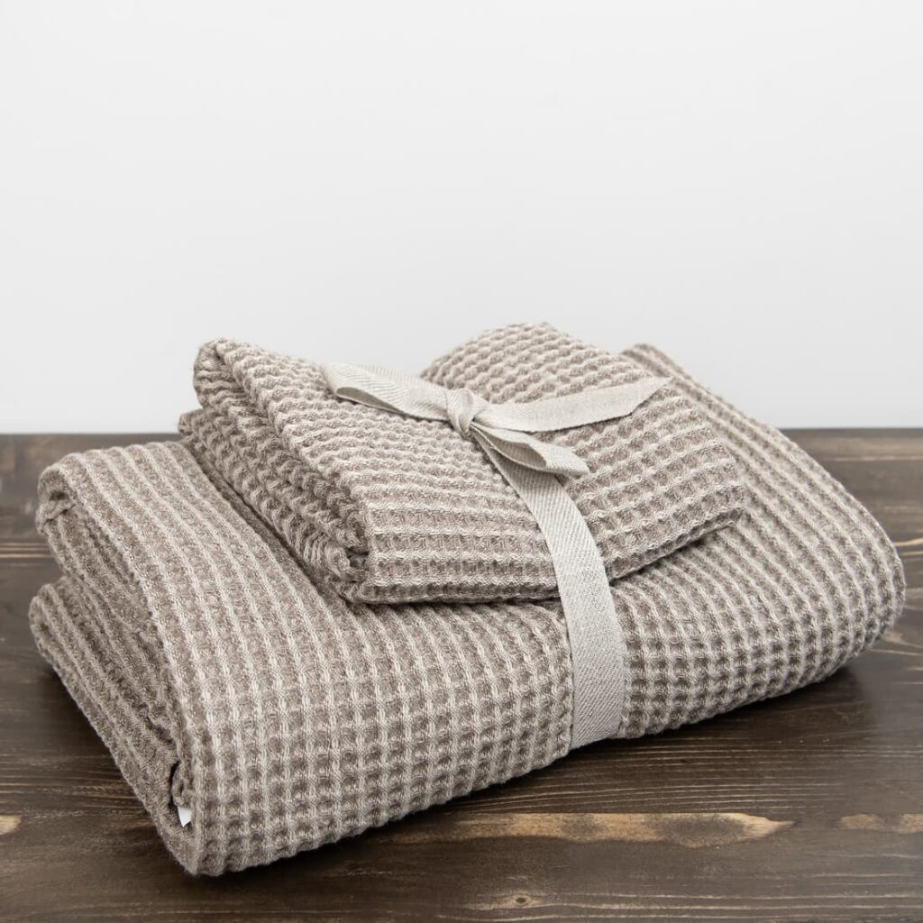 BINGO Drap de bain gris brun 5 BINGO Drap de bain gris brun – Image 5