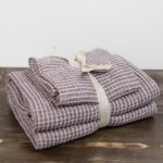 BINGO Drap de bain gris violet