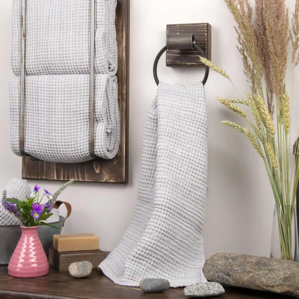 BINGO Drap de bain gris clair