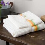 BERGAMO Drap de bain blanc