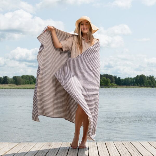 CUBA Serviette de plage violette