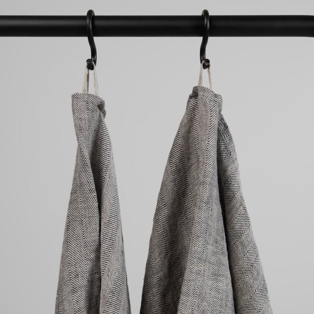 RAY Drap de bain gris 3 RAY Drap de bain gris – Image 3