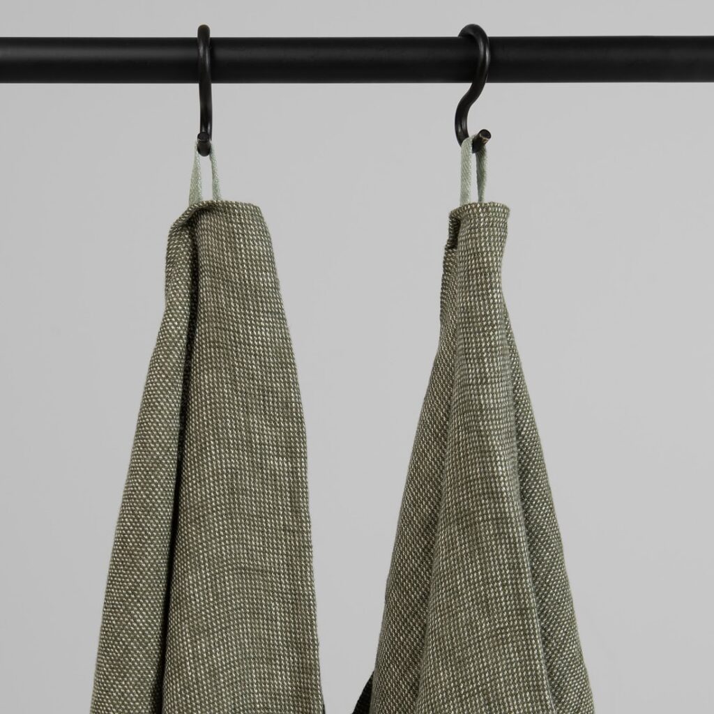 MARGO Drap de bain vert foncé 2 MARGO Drap de bain vert foncé – Image 2