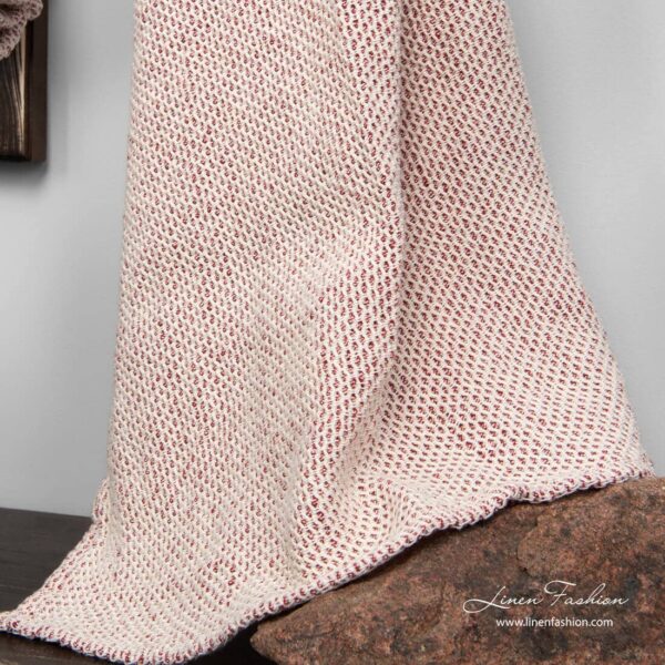 MORO Drap de bain rouge – Image 3