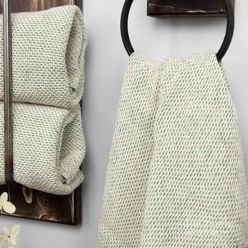 MORO Drap de bain vert 2 MORO Drap de bain vert – Image 2