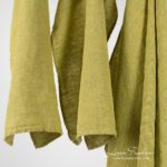 FLINT Drap de bain jaune vert