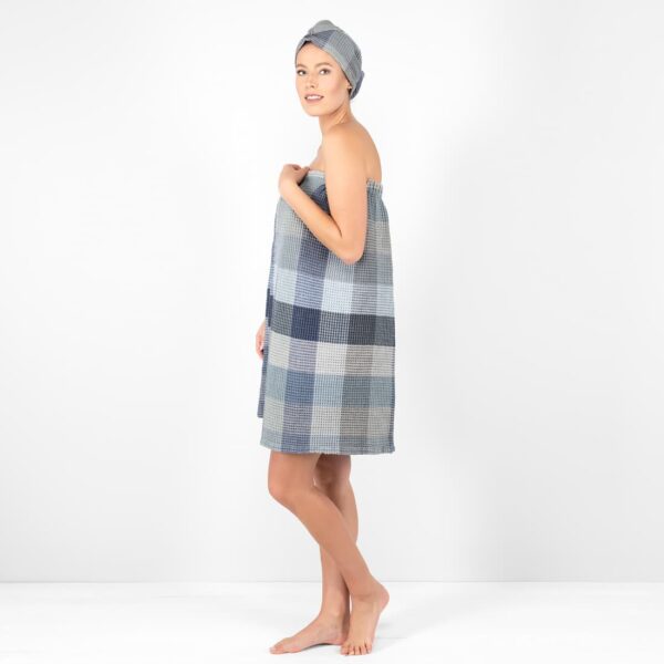 BINGO Serviette à enrouler bleu gris – Image 3