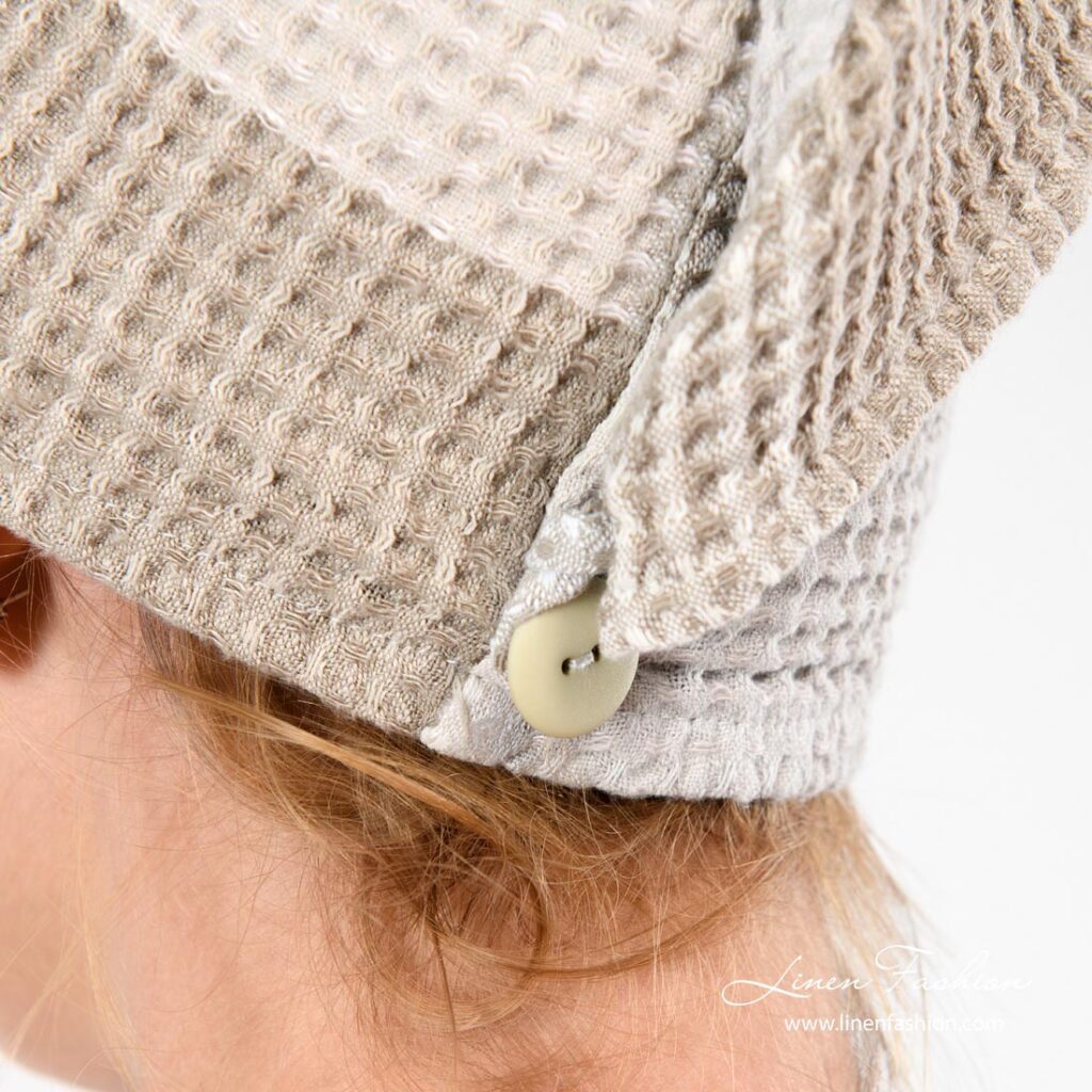 BINGO Serviette pour cheveux sable 3 BINGO Serviette pour cheveux sable – Image 3