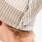 BINGO Serviette pour cheveux sable