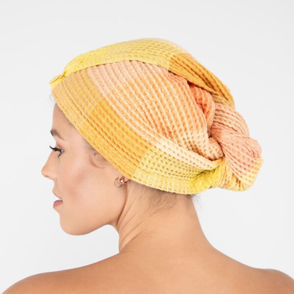 BINGO Serviette pour cheveux orange – Image 3