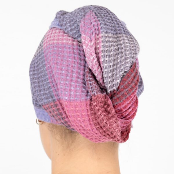 BINGO Serviette pour cheveux lilas – Image 2
