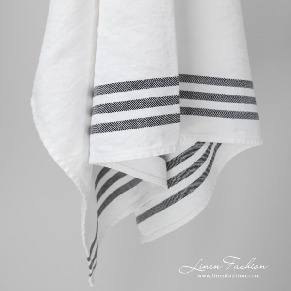 TRIO Drap de bain blanc – Image 3