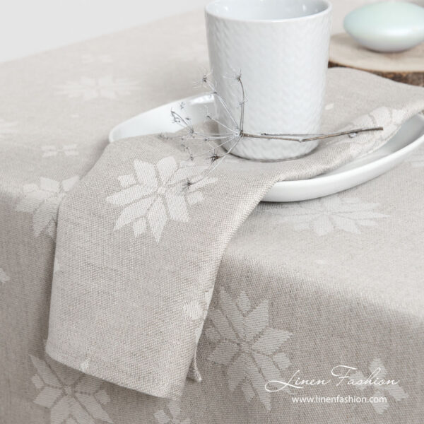 MYSTI Serviette de table beige